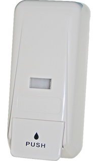 Dispensador de jabón ABS blanco