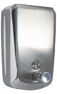 Dispensador de jabón inox satin