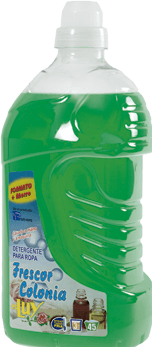 Detergente frescor colonia