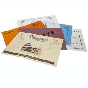 Manteles individuales personalizados