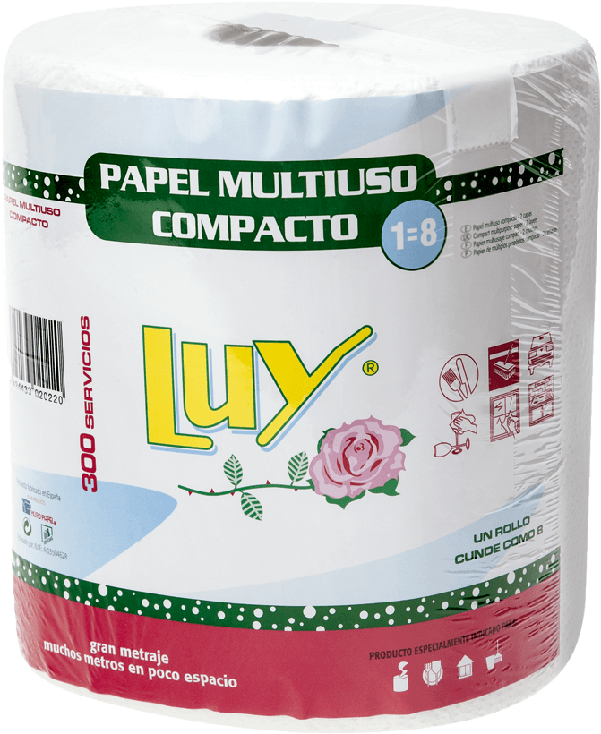 Rollo de papel de cocina compacto Luy - Muropapel