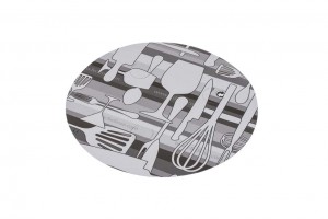 Tapa envases aluminio ovalado -