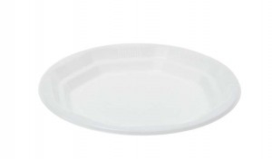 Plato de plástico 7 cm de diámetro Plato de plástico 17 cm de diámetro