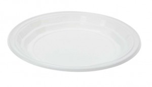 plato de plástico 22 cm de diametro