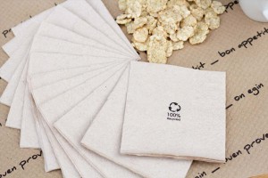 servilletas recicladas