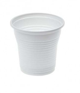 vaso de plastico blanco 100ml