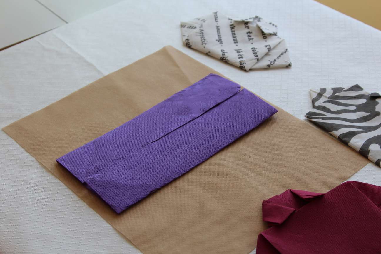 Decoración con servilletas de papel Decoración con servilletas de papel
