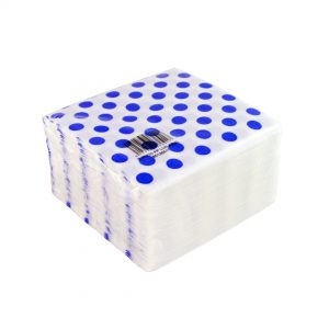 Servilletas decoradas de Lunares Azules